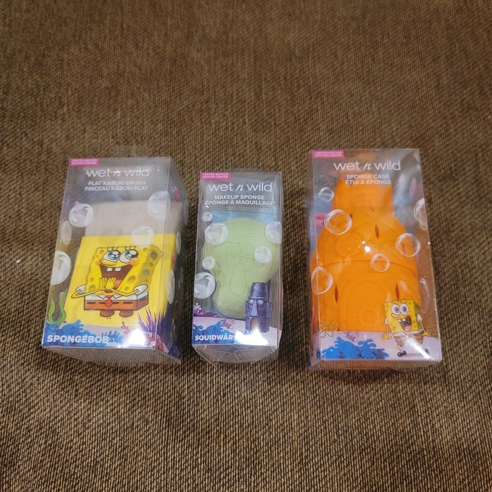 New Wet n Wild Limited Edition SpongeBob Makeup Bundle